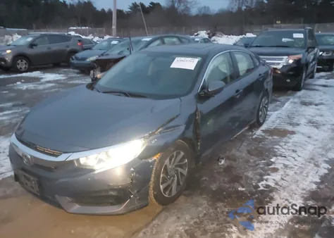 2016 Honda Civic Ex from USA, damaged, VIN 19XFC2F71GE204244